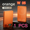 Taepiaai Ultra-Thin Magnetic Wireless Power Bank 20W 5000mAh Fast Charging Portable Power Bank for Xiaomi iPhone 15 14 13 12